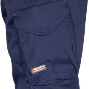 Pantalone Princers blu con bande rifrangenti